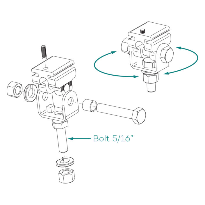 Schematic-XWL-810-Select-Swivel-Bracket