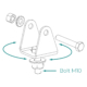 Schematic-XWL-816-U-Bracket XWL-816 Series Work Light | U-Bracket Schematic